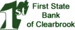 First State Bank of Clearbrook Logo