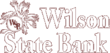 The Wilson State Bank Logo