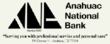 Anahuac National Bank Logo