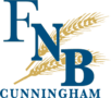 The First National Bank of Cunningham Logo