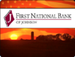 The First National Bank of Johnson Logo