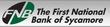 The First National Bank of Sycamore Logo