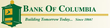 Bank of Columbia Logo